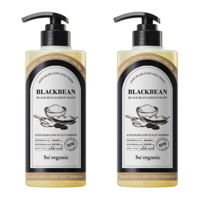 [KOREA] Black Bean & Beer Yeast Hair Loss Shampoo (x 2 ขวด)