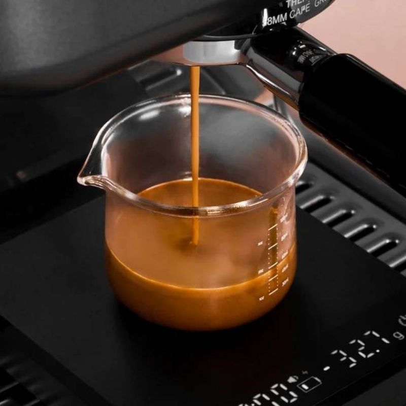 แก้ว shot  กาแฟ แก้วตวง ขนาด 100  ml สำหรับ espresso shot