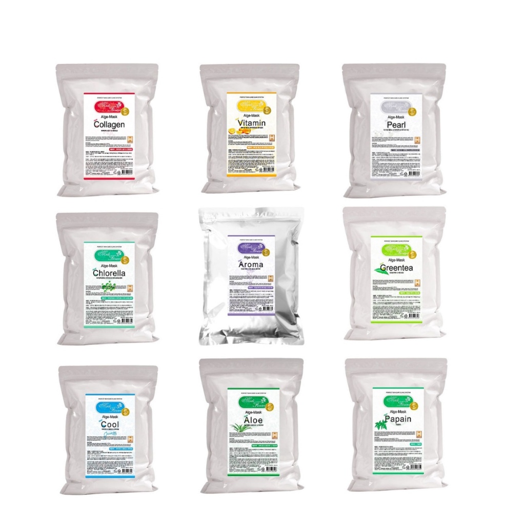 Mediflower Alge – Mask / Queens Modeling Mask Pack / Vitahalo Cooling and Tea Tree Modeling Pack / 1กก.