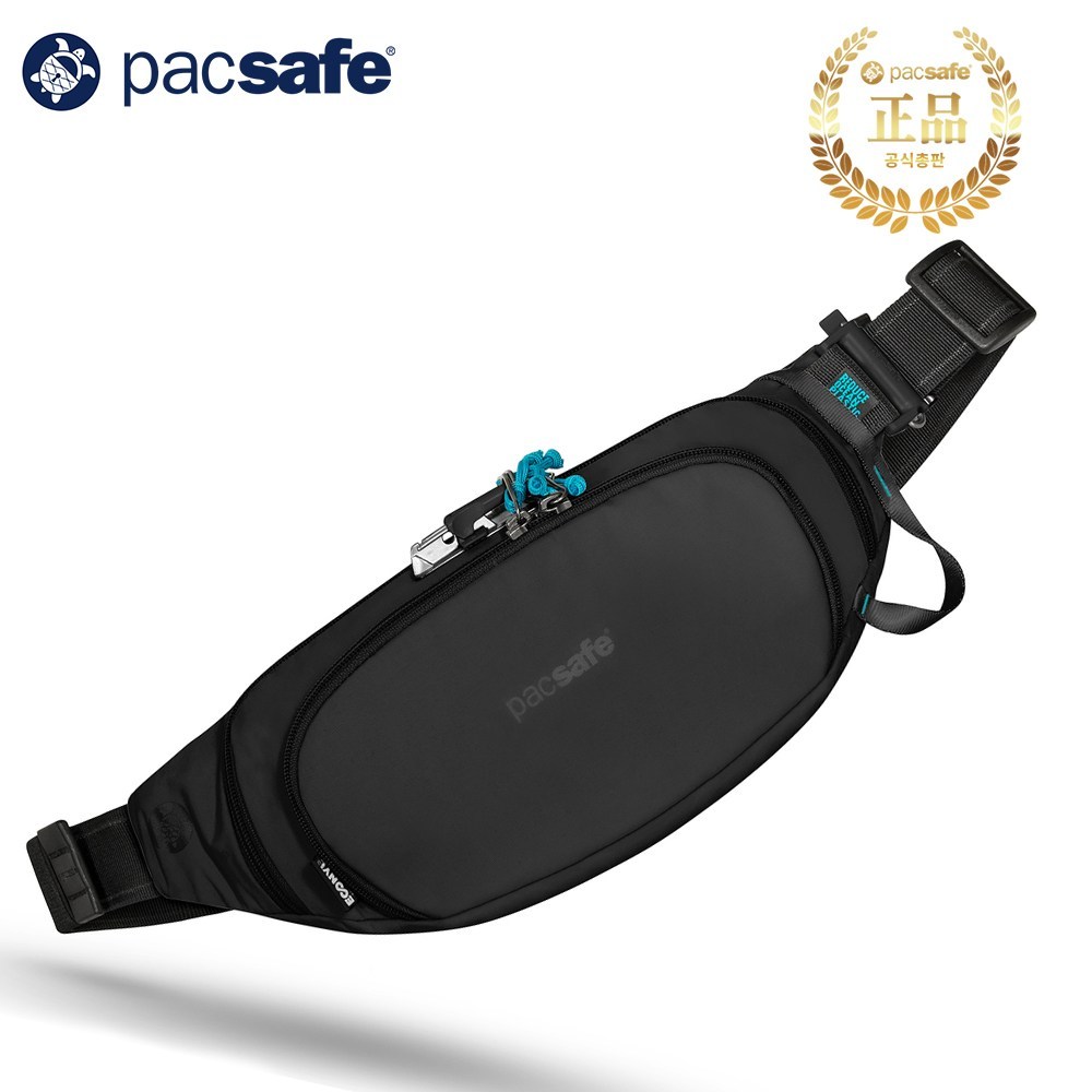 Pacsafe Eco Sling Bag & Waist Pack 3.5L | กระเป๋ากันขโมยน้ําหนักเบาเป็นมิตรกับสิ่งแวดล้อมสําหรับเดินทางและของใช้ประจําวัน