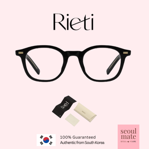 Rieti Enrico RT 1017. แว่นตา Unisex. เสื้อผ้าตาป้องกันรังสี แว่นตาความงามจากเกาหลี