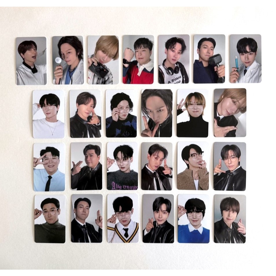 การ์ดสะสม Super Junior 20th Anniversary Exhibition Super Records