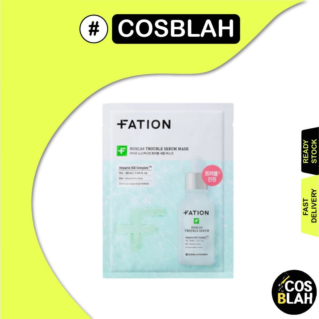 FATION Nosca9 Trouble Serum Mask (5EA / 10EA)