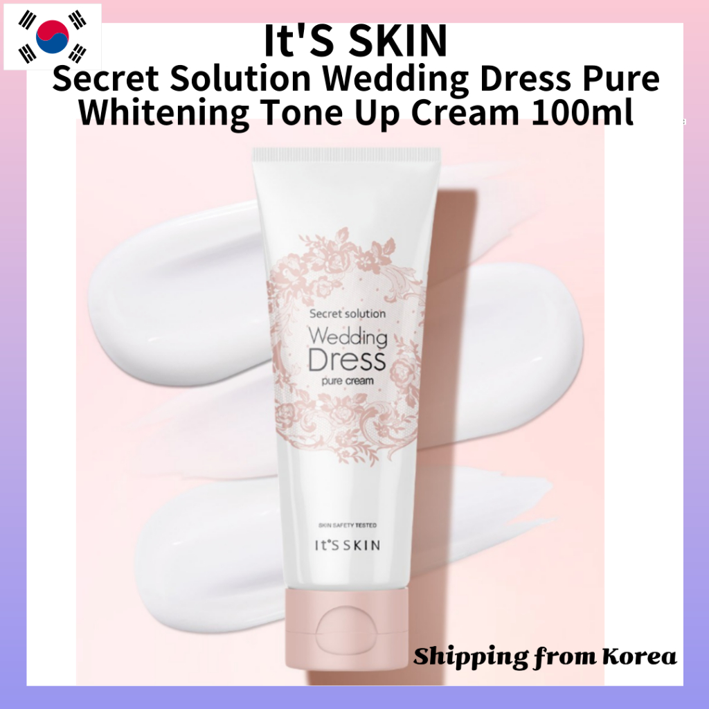 [มัน'S SKIN] Secret Solution Wedding Dress Pure Whitening Tone Up Cream 100ml