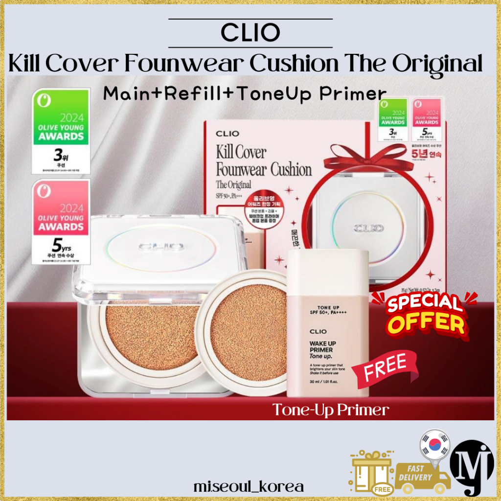 Clio Kill Cover Founwear Cushion The Original 5 สี (หลัก+รีฟิล)