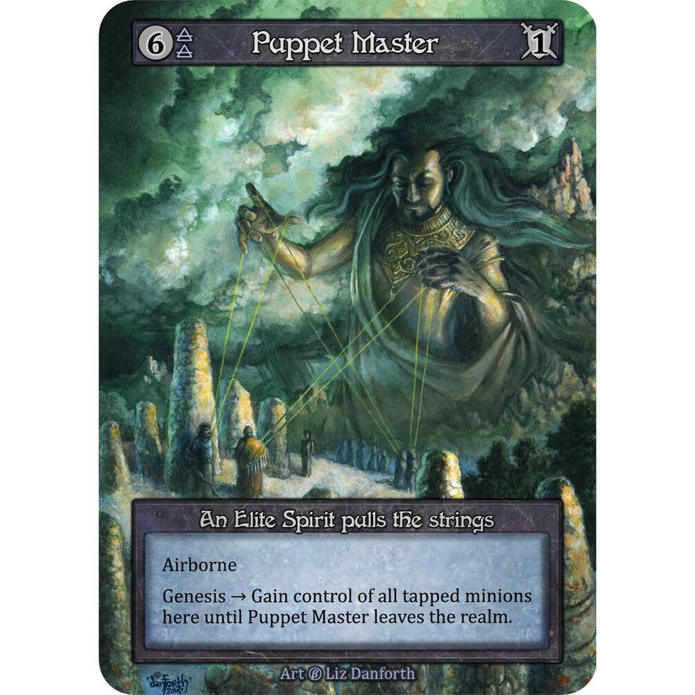 Sorcerery: Realm Contested (Beta) - Puppet Master Elite Non Foil