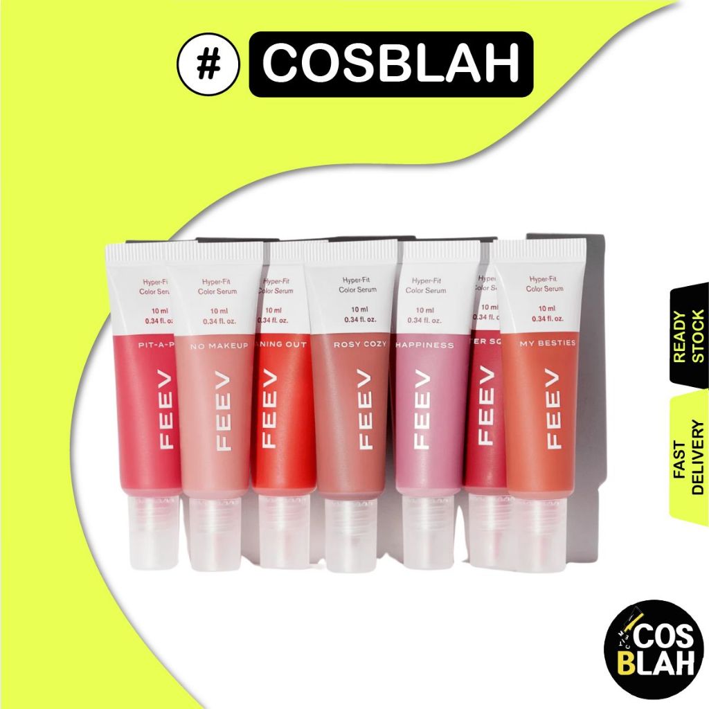 FEEV Hyper-Fit Color Serum ลิควิดบลัชออน (10ml) | ดิววี่ ชีค บลัช เมคอัพ