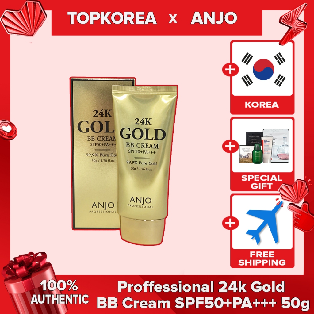 Anjo Proffessional 24k Gold BB Cream SPF50+PA+++ 50g TOPKOREA จัดส่งจากเกาหลี