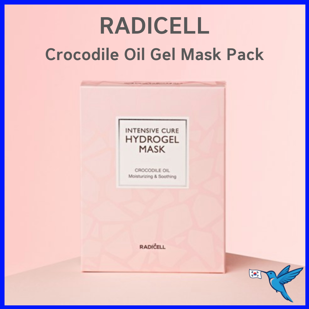 [RADICELL] Intensive Cure Hydrogel Mask Pack 5EA/จระเข้ออยล์เจลมาส์กแพ็ค/คอลลาเจนมาส์กแพ็ค