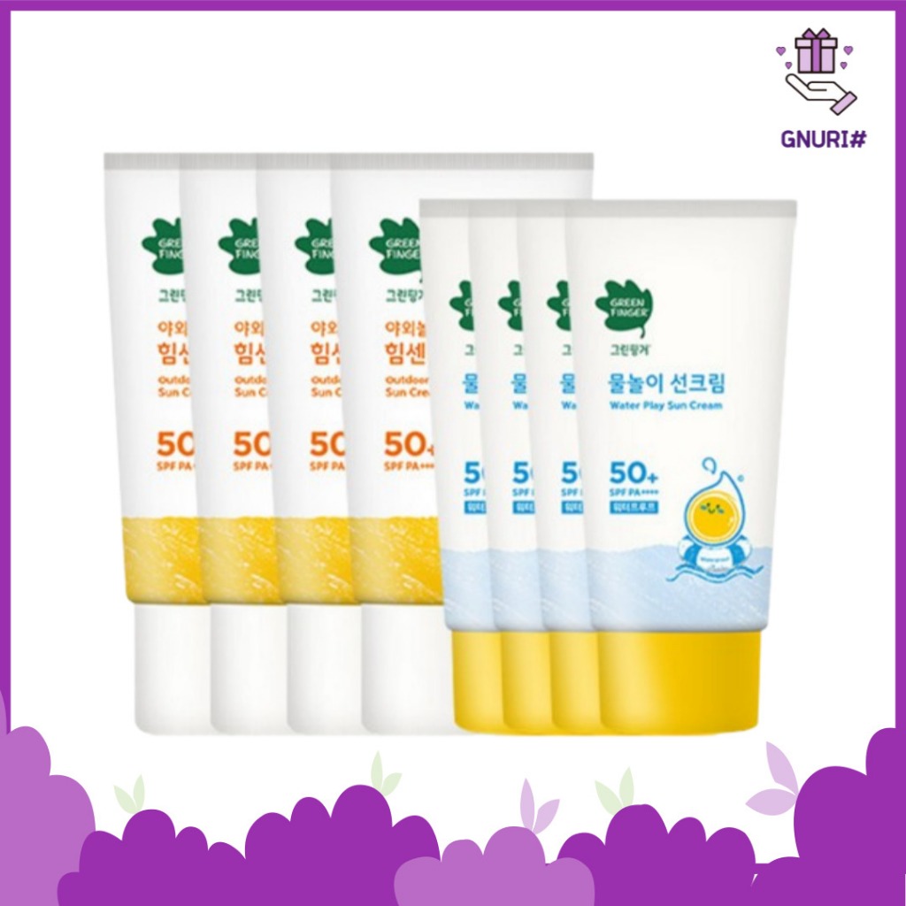 Green Finger Water Play ครีมกันแดดเด็กกันน้ํา SPF50+ PA++++, 50 ml, 1ea 2ea