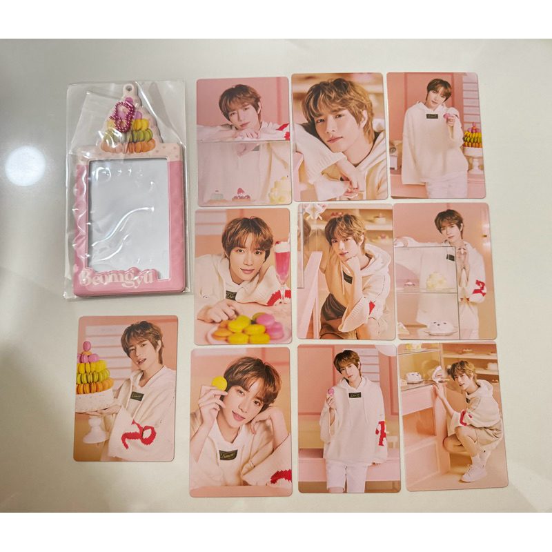 [MERCH] TXT Beomgyu Bake Shop Photocard Set Pc / Cardholder