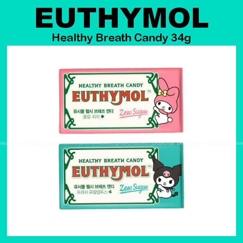 [EUTHYMOL] Sanrio Healthy Breath Candy 34g (มายเมโลดี้ / คุโรมิ)