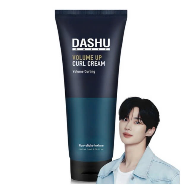Dashu Volume Up Curl Cream 180ml