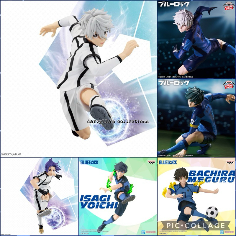 Banpresto Blue Lock ตอน Nagi The Movie Nagi Seishiro ฟิกเกอร์ Mikage Reo เวอร์ชั่นญี่ปุ่น สินค้าลิขส