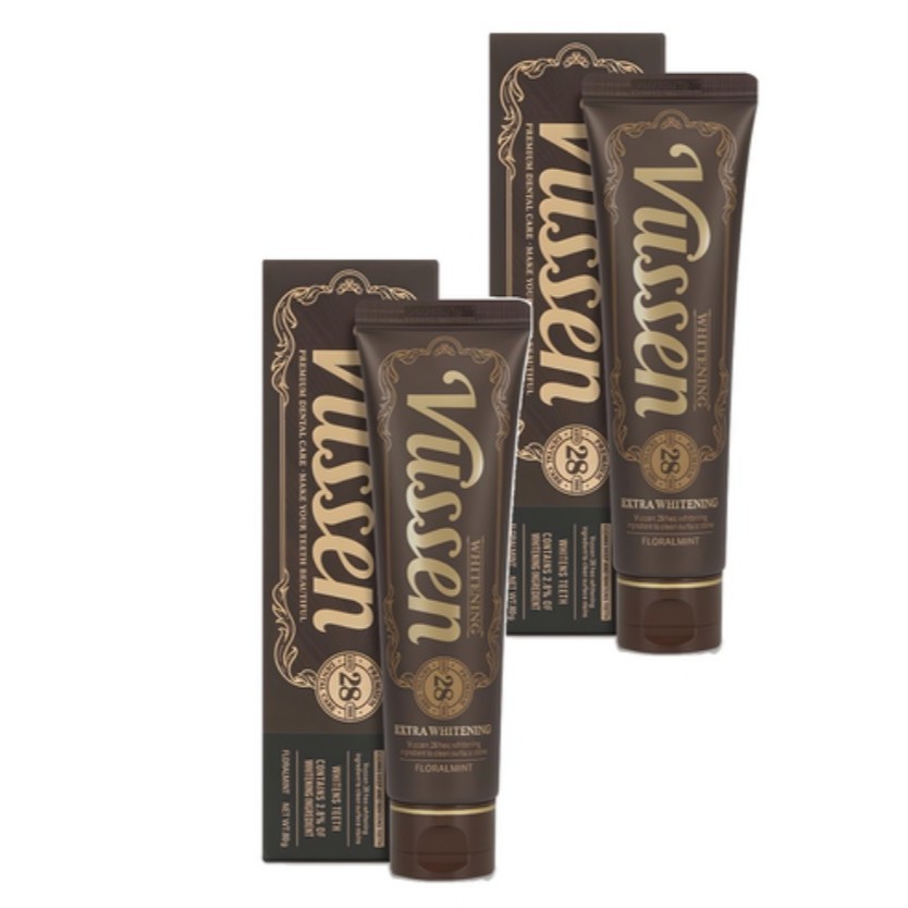 [ข้อเสนอพิเศษ 1+1] [Korea Olive Young] ชุดยาสีฟันและแปรงสีฟัน Vussen 🇰🇷