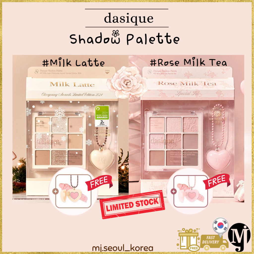 Dasique Shadow Palette Milk Latte Rose Milk Tea