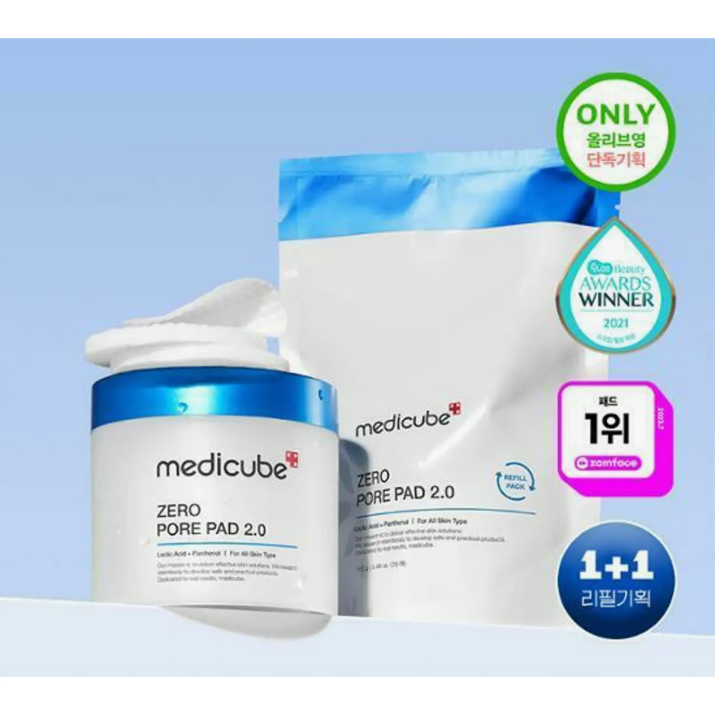 [medicube] ชุดรีฟิล Zero Pore Pad 2.0 70P