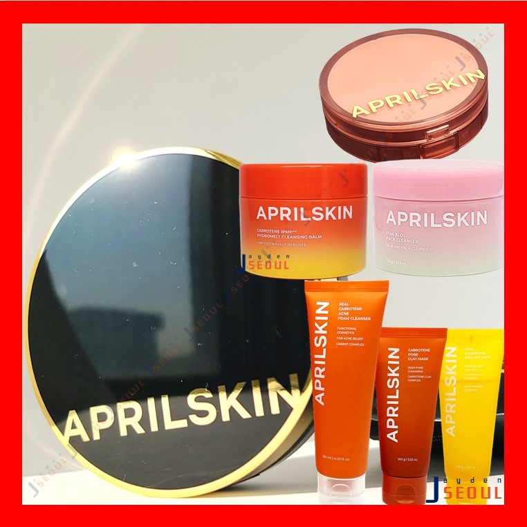 APRIL SKIN |จากเกาหลี| APRILSKIN Cushion, CLEANSING BALM, ACNE FOAM CLEANSER, PEEL OFF PACK, PORE CL