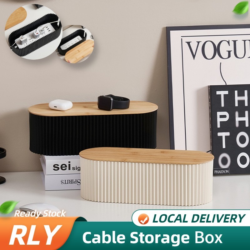Cable Organizer Cable Storage Management Organizer Box Extension Management Holder for Home Office