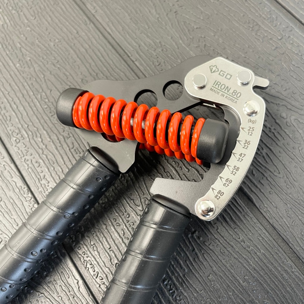 GD IRON Grip ที่บริหารกล้ามเนื้อมือแบบปรับระดับได้ 12 ระดับ (12–82 กก.)