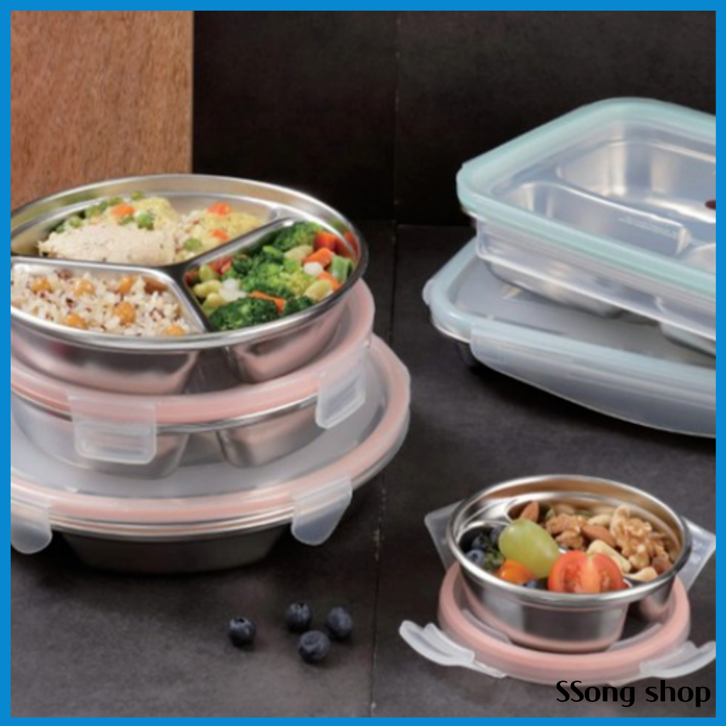Stenlock Korea Pure Multi Stainless Steel Food Container Series
