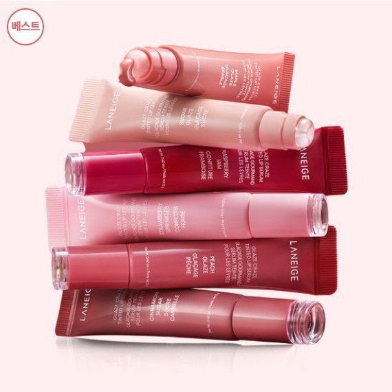 Laneige_(Donnut Lip Serum) Laneige Glaze Crazy Tinted Lip Serum 12g (6 สี)