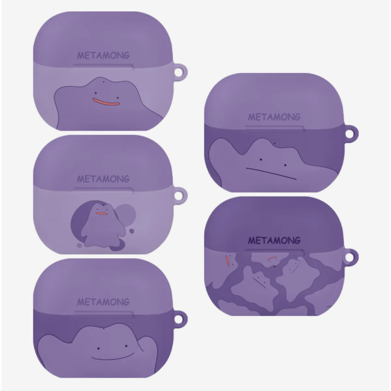 เคส Pokemon metamong ditto สําหรับ Galaxy Buds 3 2 pro live 1 plus สีม่วง