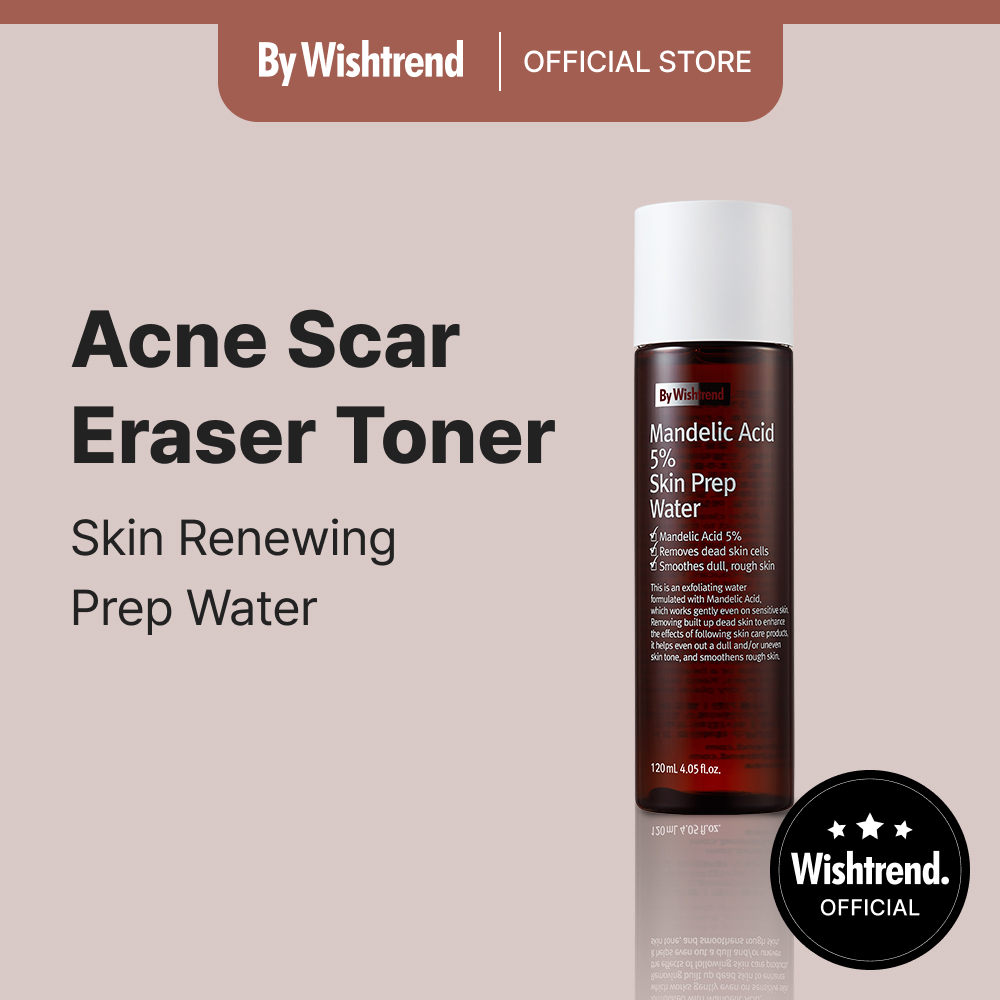 [By Wishtrend] AHA Mandelic Acid 5% Skin Prep Water แมนเดลิกแอซิด 5% สกินเพรปวอเตอร์ 120ml