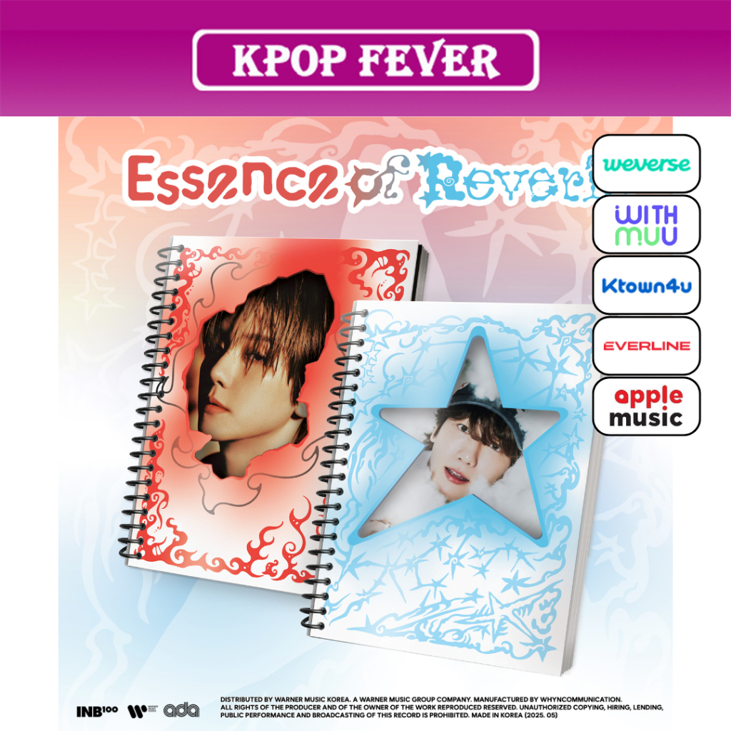 EXO BAEKHYUN [Essence of Reverie] Photobook Ver / 5th Mini Album + POB