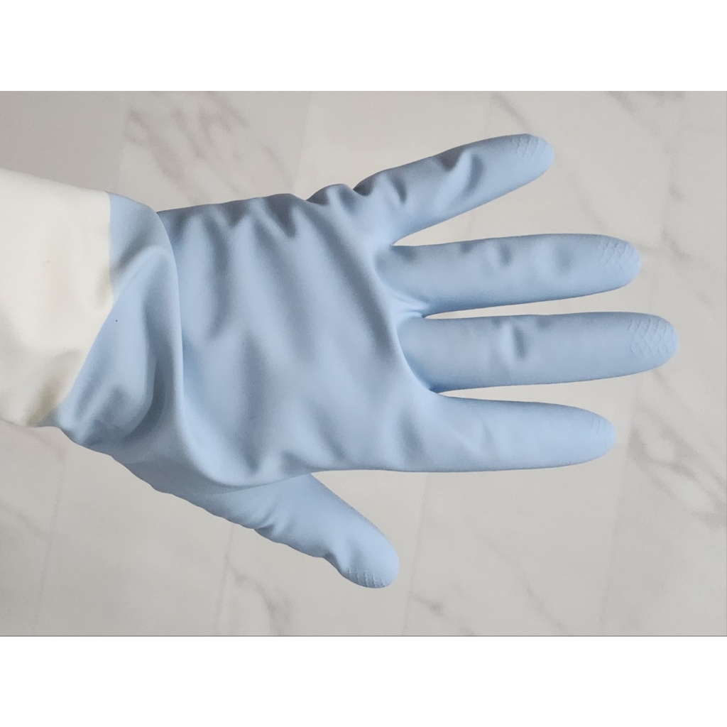 [K-Heritage] ถุงมือยางแผนเกาหลี – Cotton-Lined สําหรับใช้ในครัวเรือน (31ซม.)