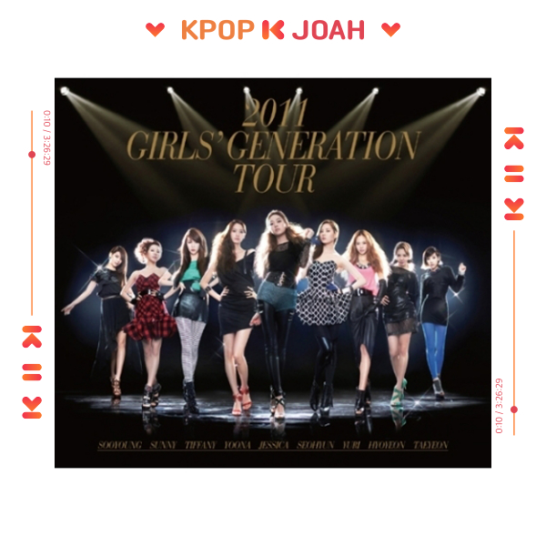 (2CD) GIRLS' GENERATION (SNSD) - 2011 GIRLS GENERATION TOUR (12th Apr.2013)