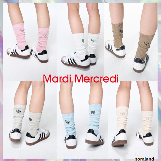 [MARDI Mercredi] โลโก้ MRD LONG SOCKS