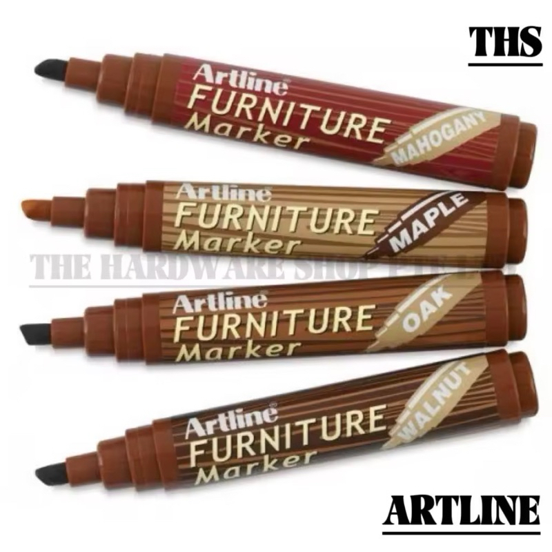 ARTLINE FURNITURE MARKER 2.0-5.0MM - Walnut/ Ash/ Mahogany/ Oak/ Brich Brown/ Black/