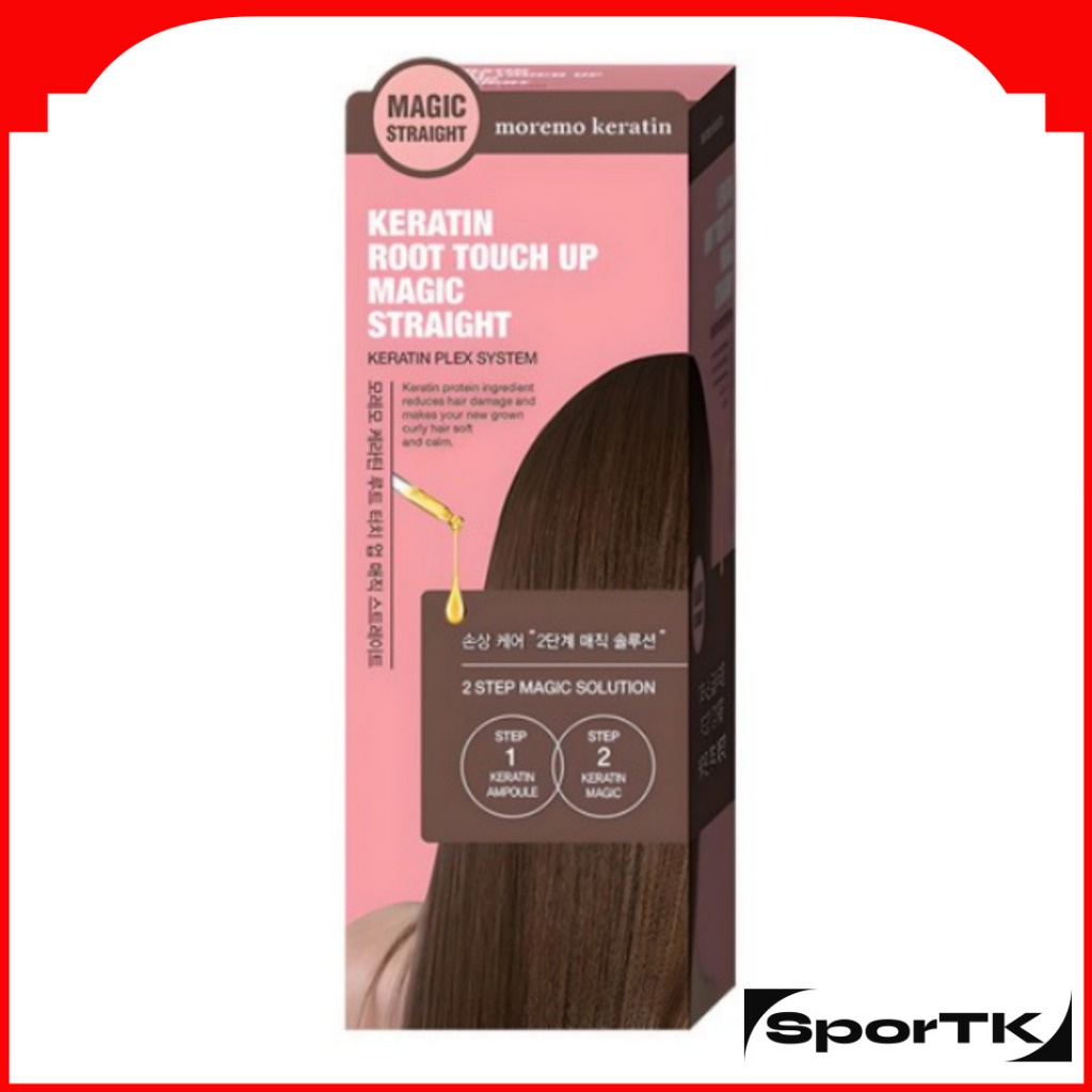 MOREMO Keratin Root Touch Up Magic Straight 80ml+80ml