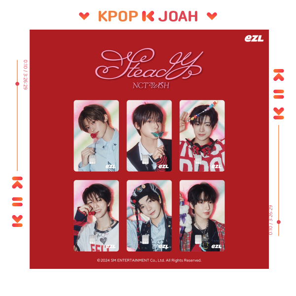 NCT WISH - EZL HOLOGRAM CARD (Steady Ver.) (24th Jan.2025)