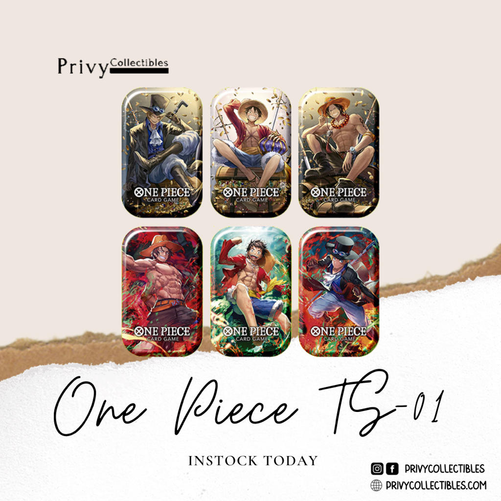 One Piece TS01 Mini Tins TS-01 Mini-tin Pack Set VOL.1