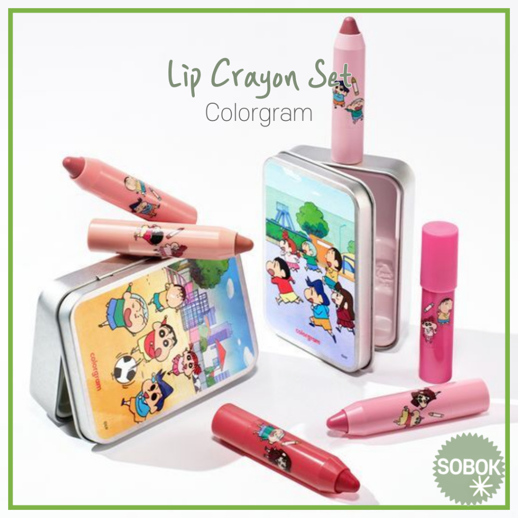 [Colorgram] Lip Crayon Set / ลิปสติกสีชินจัง