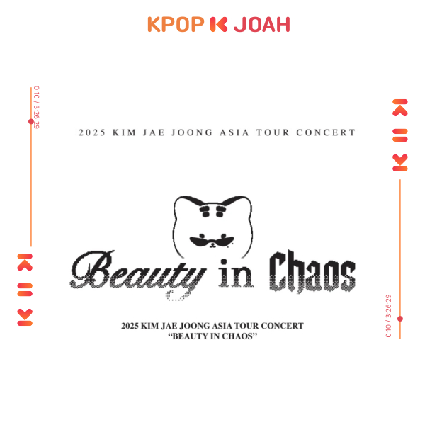 KIM JAE JOONG [Beauty in Chaos] 2025 Asia Tour Concert MD (31st May.2025)