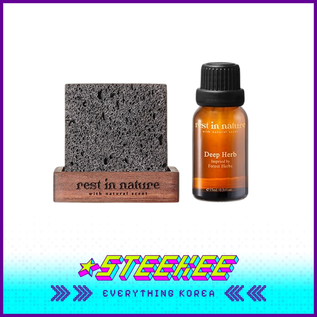 Rest in Nature Aromatherapy Indoor Volcanic Stone Diffuser โดย Steekee Korea 4037