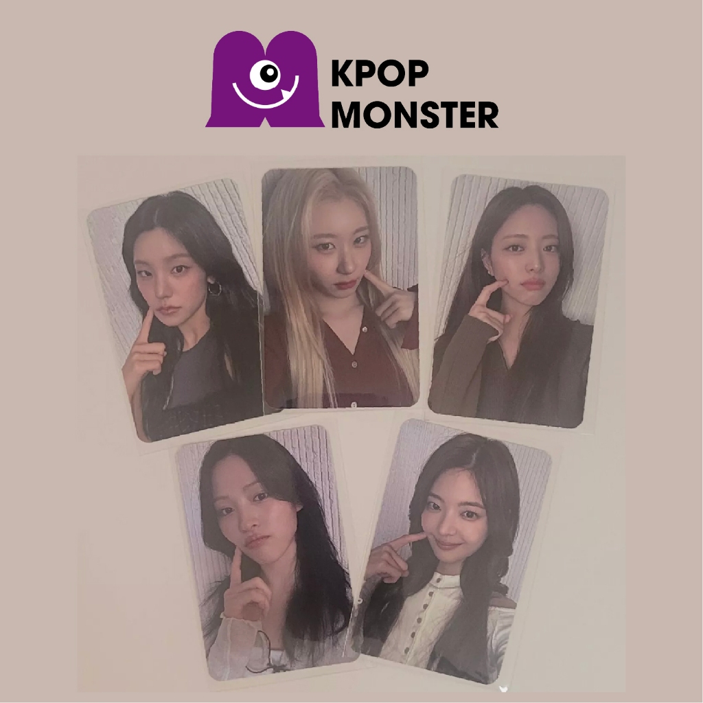 [ITZY] อัลบั้มจิ๋ว 9 GOLD / BDM POB Photocard