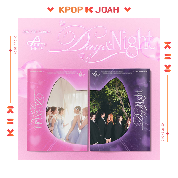 FIFTY FIFTY [DAY & NIGHT] 3rd EP ALBUM (29th Apr.2025)