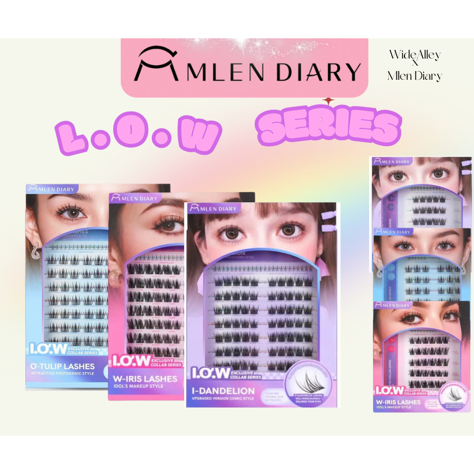 Mlen Diary IOW series DIY ขนตา