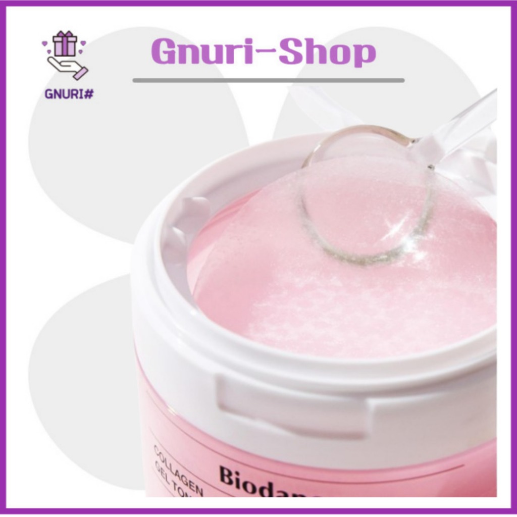 [Biodance]Collagen Gel Toner Pad (60pads) + [+4 ชิ้นนําเสนอ]/Pore Perfecting Toner Pads สําหรับผิวแพ