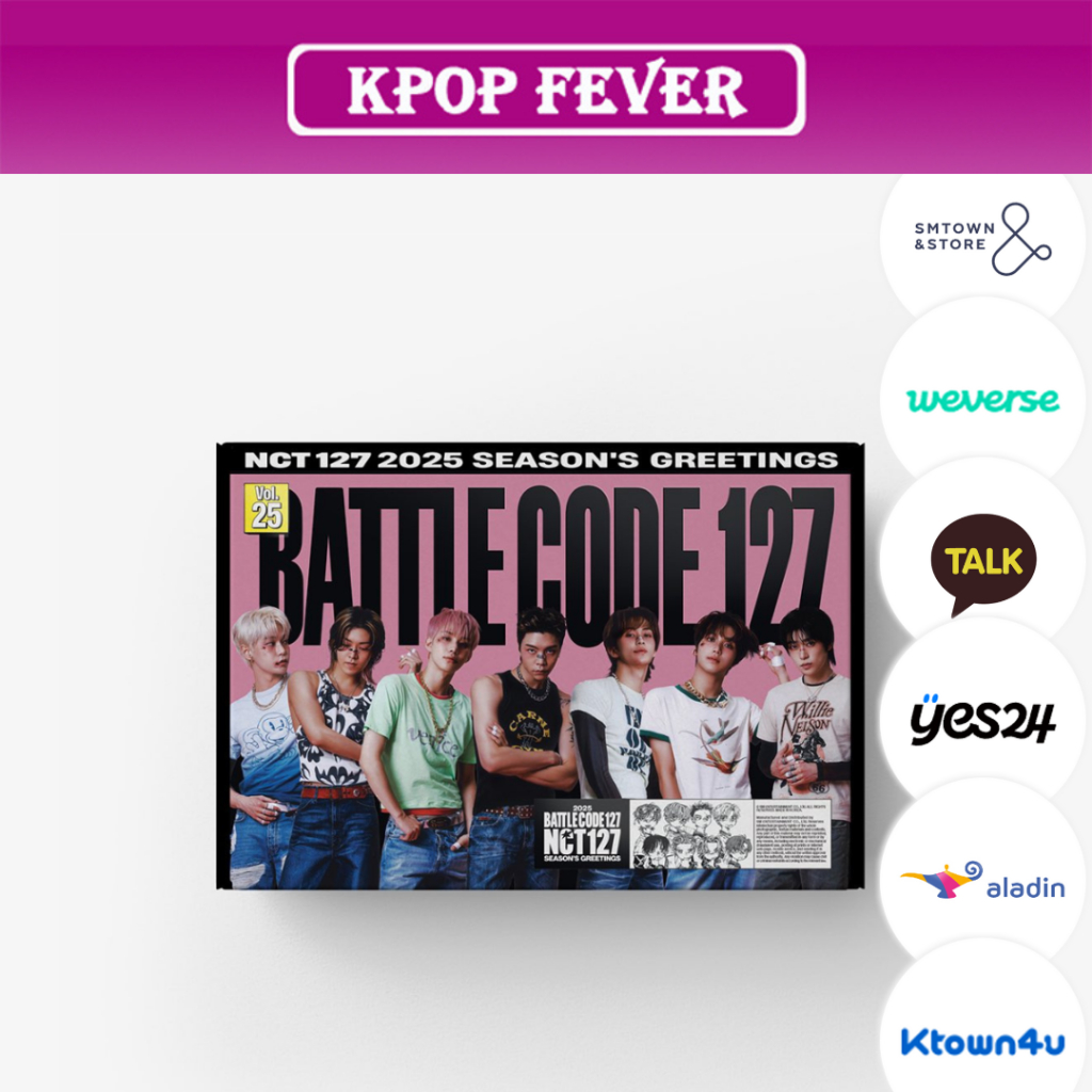 NCT 127 - [ BATTLE CODE 127 ] 2025 SEASON'S GREETING + POB