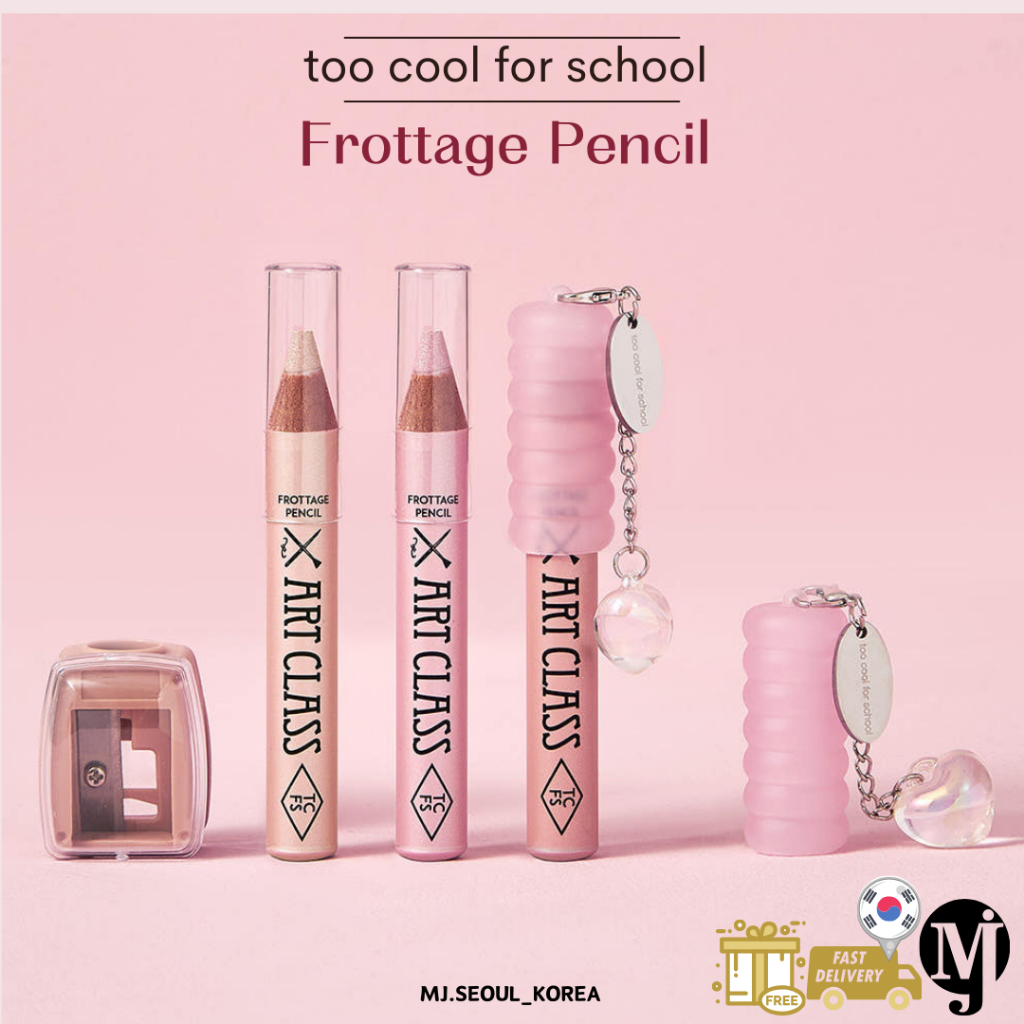 too cool for school artclass frottage pencil เย็นเกินไปสําหรับโรงเรียน Artclass Frottage Pencil 1.1g 15 สี