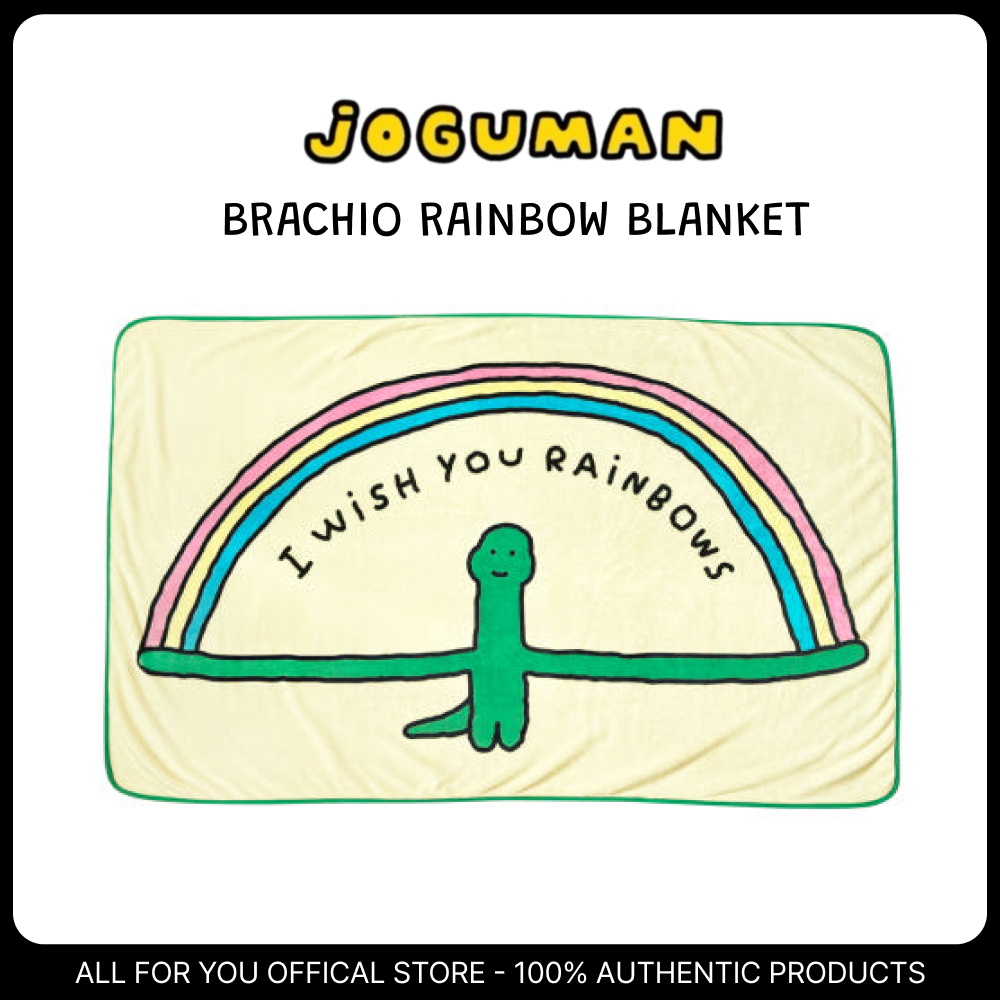 [Joguman Studio] ผ้าห่ม Brachio Rainbow