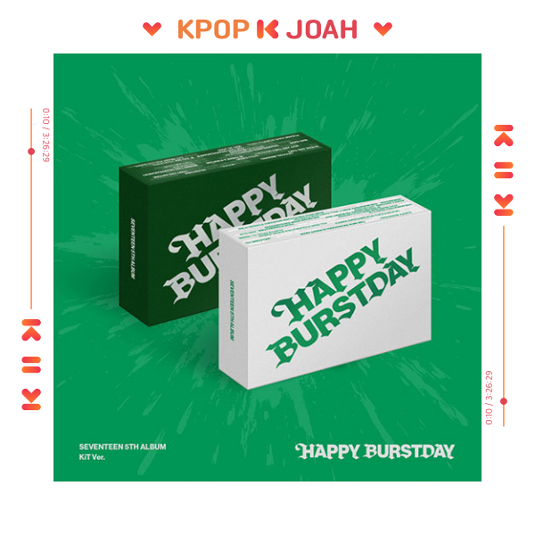 (KIT ver.) SEVENTEEN [HAPPY BURSTDAY] 5th ALBUM (26th May.2025)