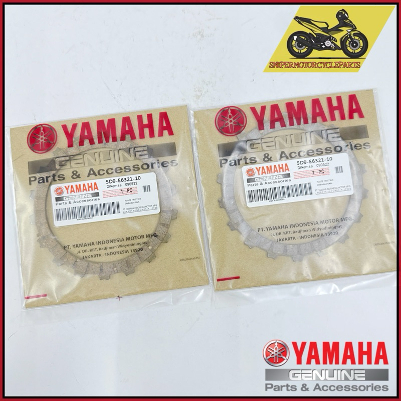 SRL115 LAGENDA 115 V1 OLD MODEL [CARBURETOR] จานคลัทช์ 18L 5D9 E6321 00 YAMAHA