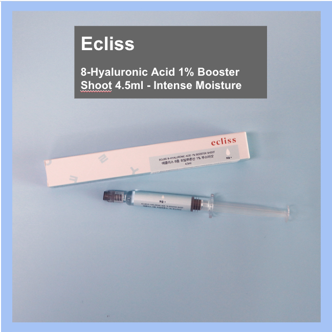 [Ecliss] บูสเตอร์ช็อต 8-Hyaluronic Acid 1% 4.5 มล. - ความชุ่มชื้นเข้มข้น