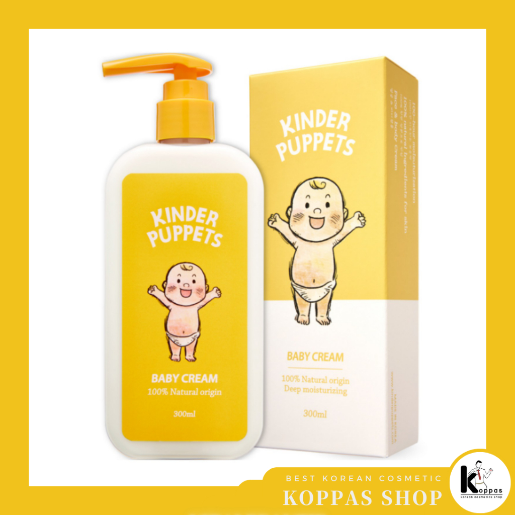 [KINDER PUPPETS] Baby Cream (300ml) ครีมเด็ก